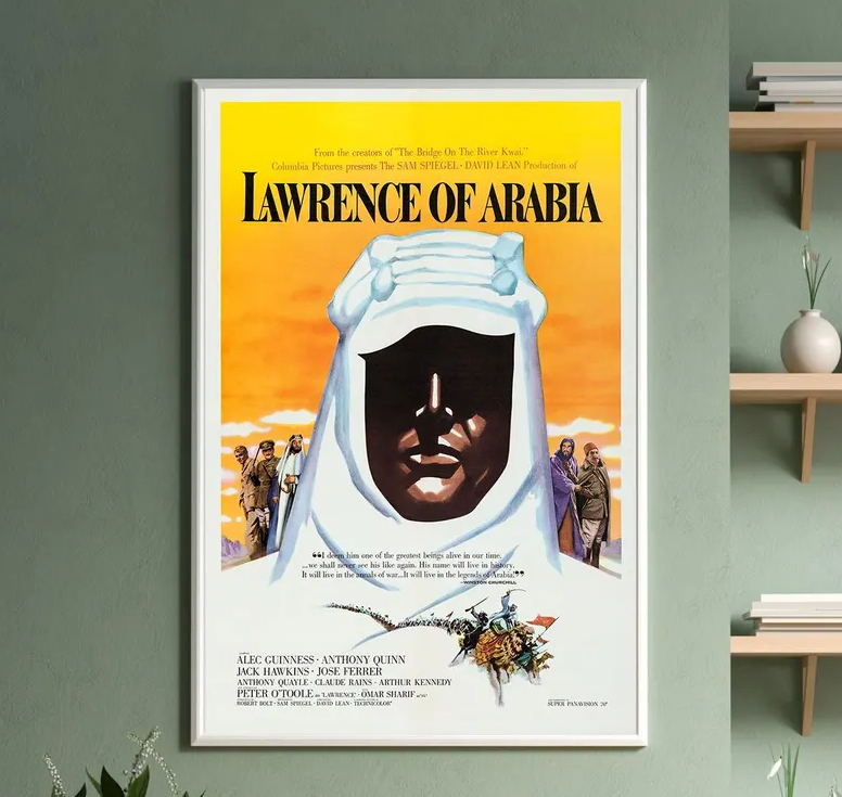 Vintage Lawrence of Arabia Movie Posters | Premium Quality Prints on Durable Material