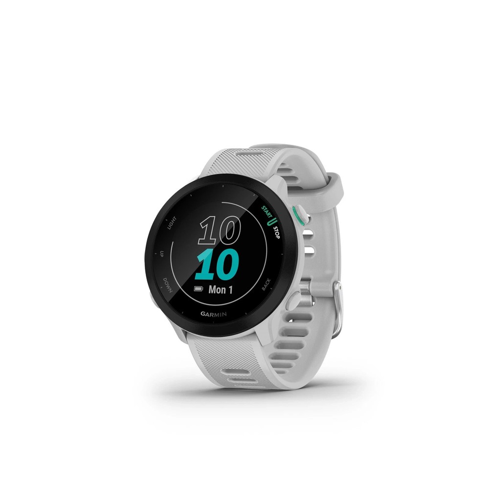 Garmin Forerunner 55 White GPS Running Smartwatch