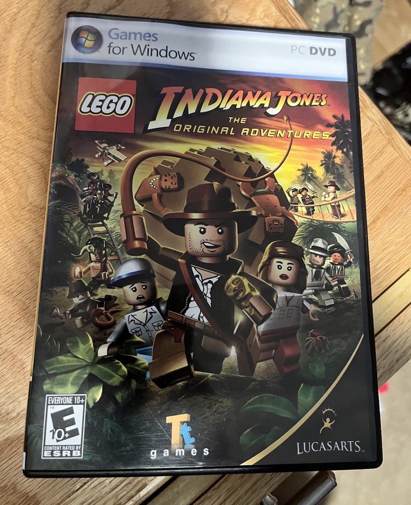 LEGO Indiana Jones: The Original Adventures PC Game, 2008 Edition