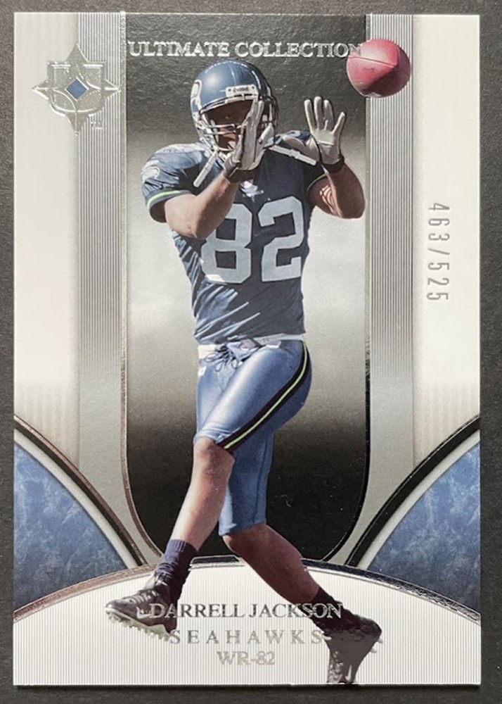 2006 Upper Deck Ultimate Collection Darrell Jackson 463/525 Seahawks Football Card