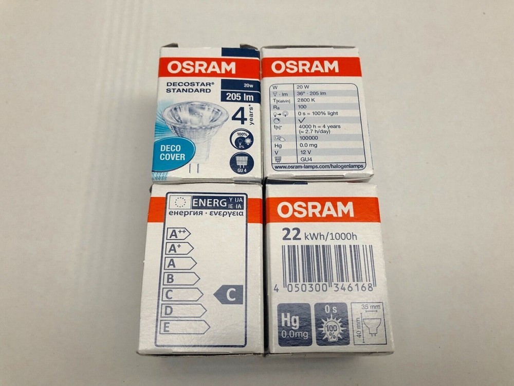 4 x AEG Integrated Rangehood Lamp Light Bulb Globe DL8560-M 942492651