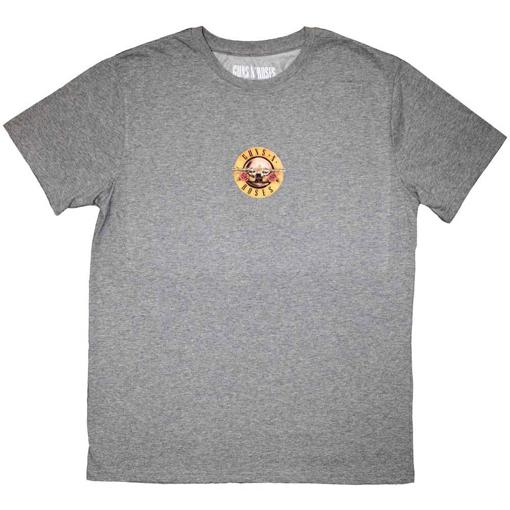Guns N Roses Mini Circle Logo Graphic Tee for Fans