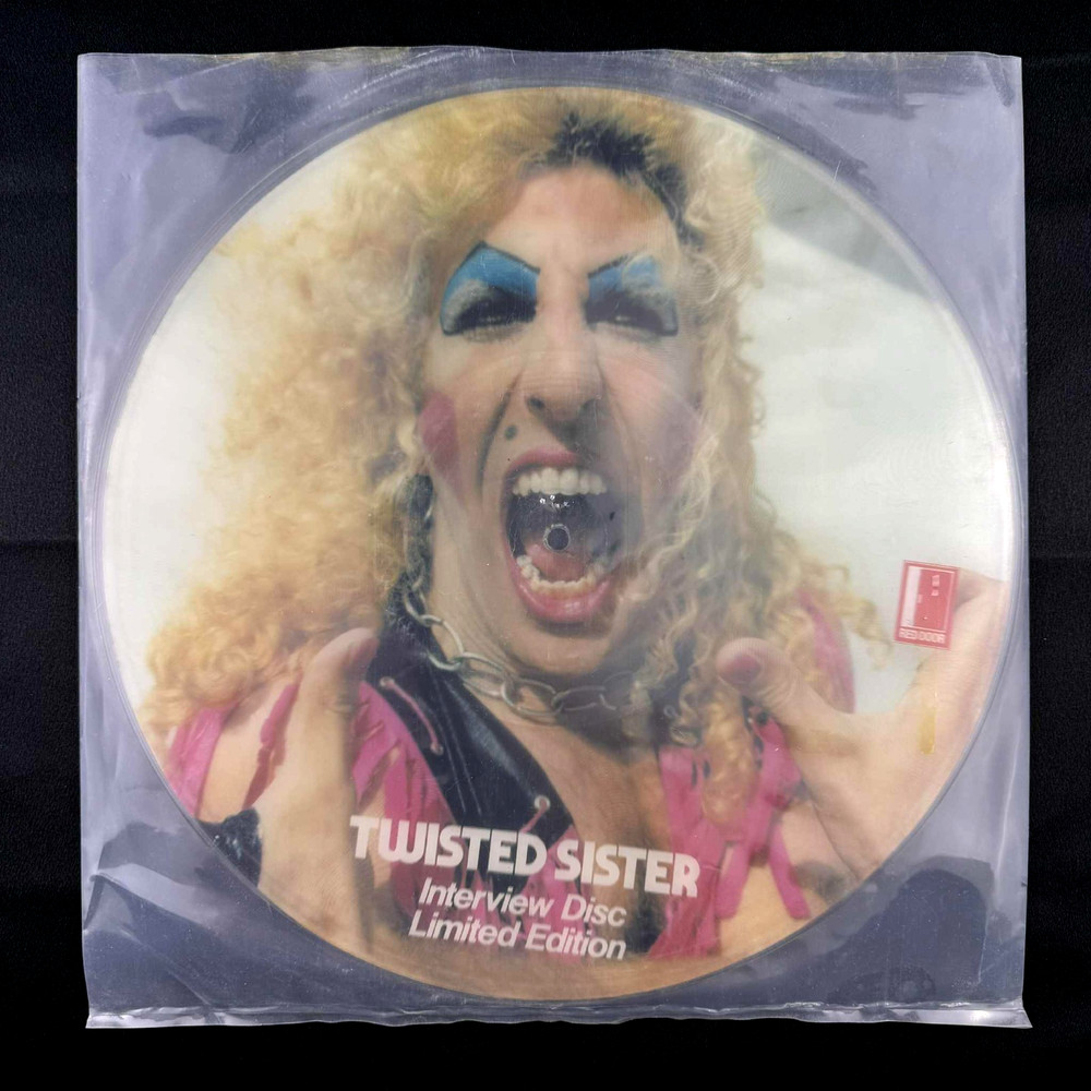Twisted Sister Interview Picture Disc LP Vinyl Record 1986 Vintage Rare EX
