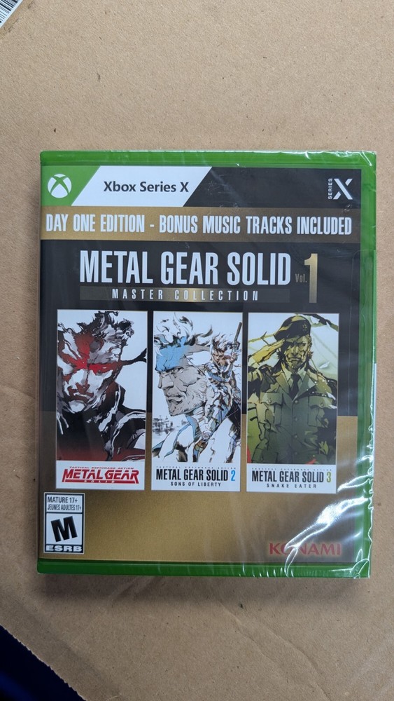 METAL GEAR SOLID VOL. 1 MASTER COLLECTION - XBOX SERIES X