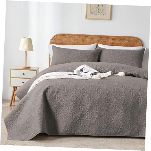 Full/Queen Quilt Set Microfiber Lightweight Full/Queen(90