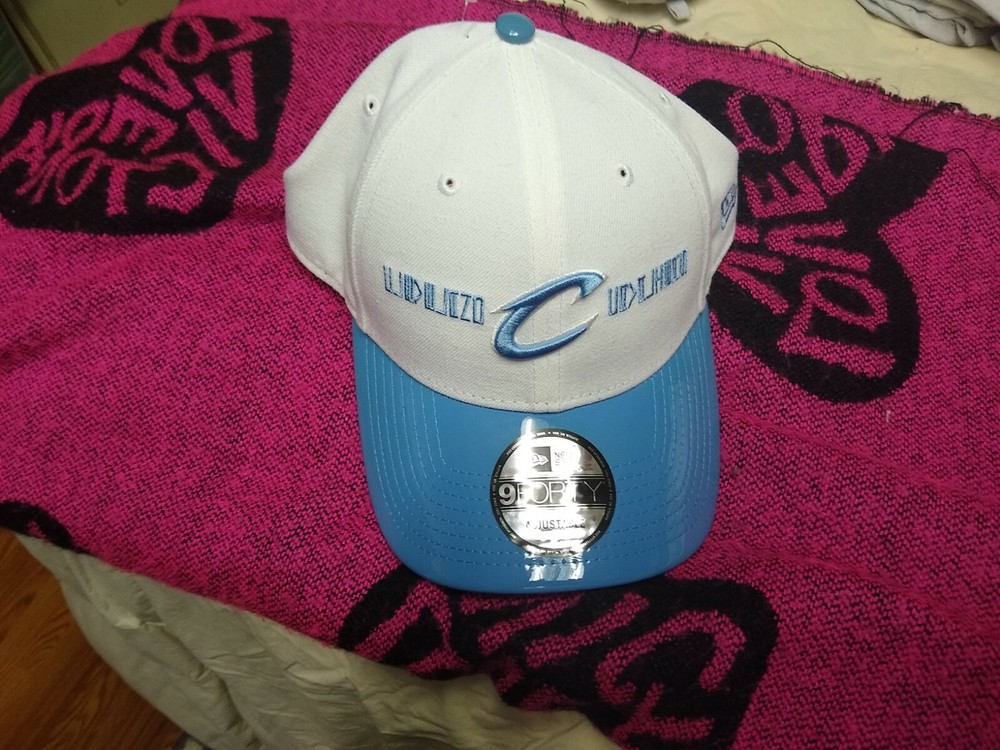 Cleveland Cavaliers New Era 9Forty Snap Back Hat Baby Blue 11452173