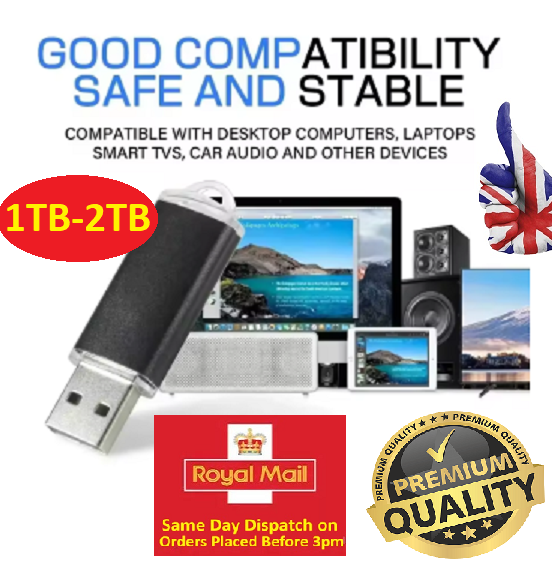 Memory Stick USB Flash Pen Drive High Speed 256gb 512gb 1TB(1000gb) 2TB(2000gb)