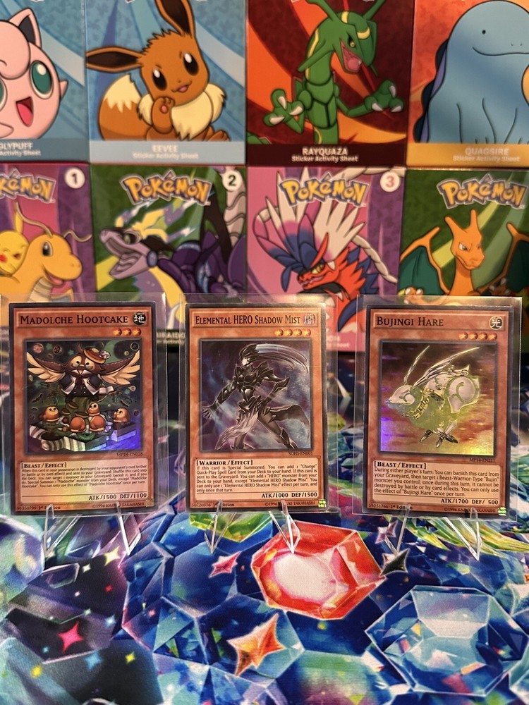 Lote de cartas de monstruo súper raras Yugioh 1ª edición (3 cartas)