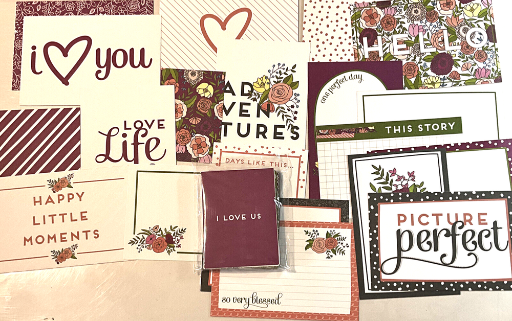 Stampin Up SWEET SOIREE Memories Project Cards 72 card Scrapbooking