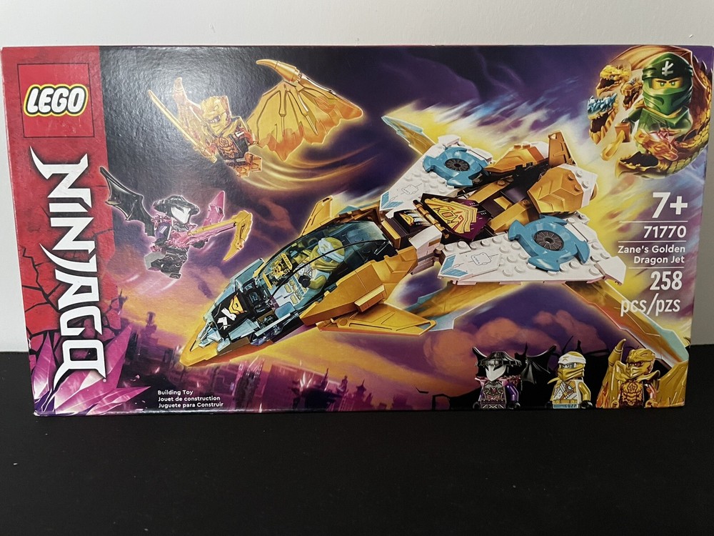 LEGO NINJAGO Zane's Golden Dragon Jet 71770 New Sealed