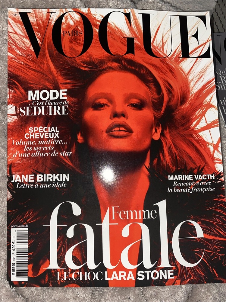 Vogue Paris Magazine -  March 2014. : Nice Clean Condition Issue No. 945