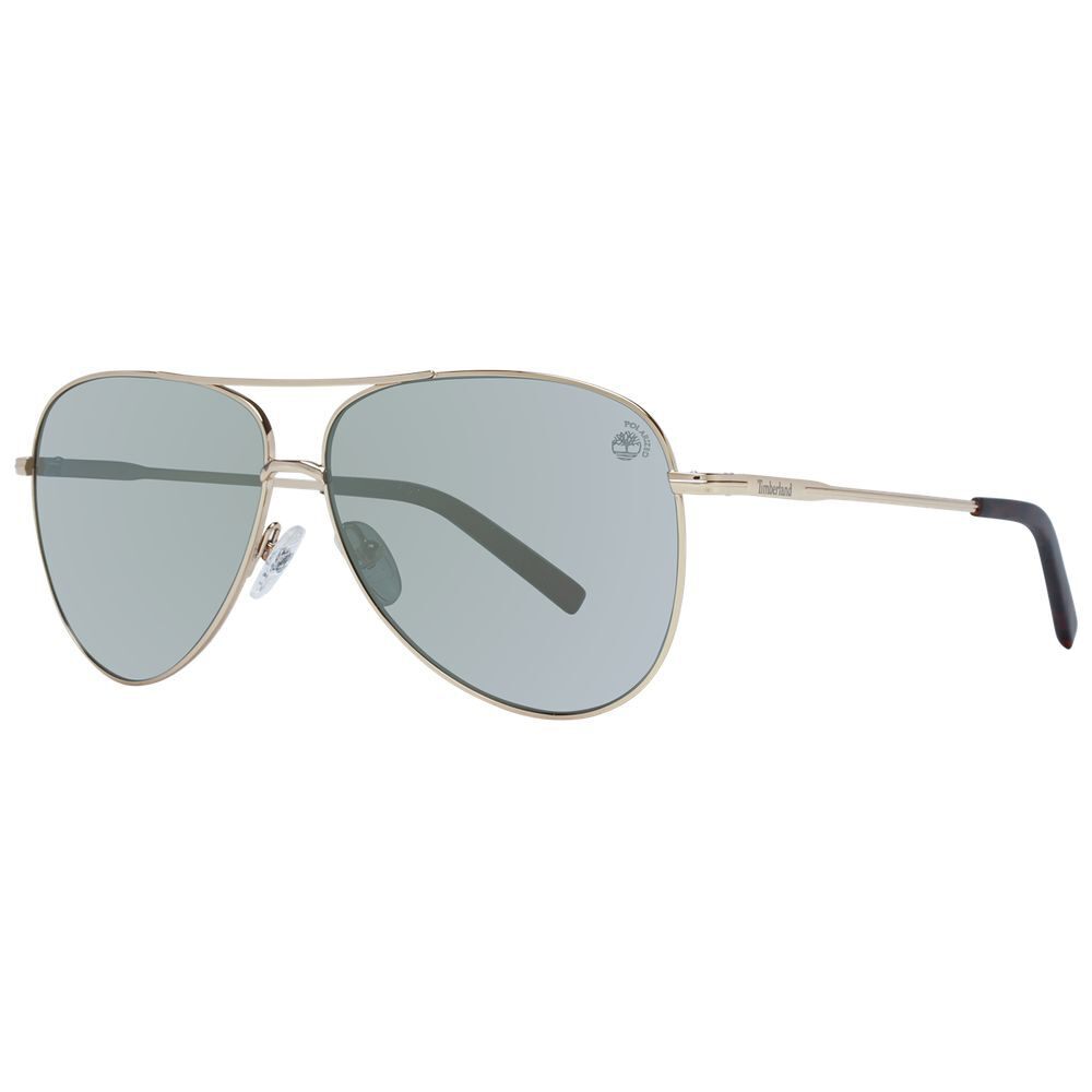 Timberland Gold Men’s Polarized Aviator Sunglasses for Style and UV Protection
