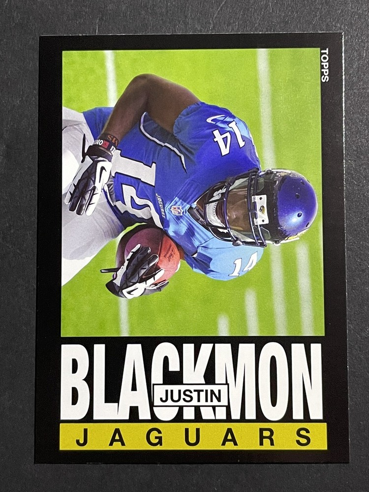 2013 Topps Archives Justin Blackmon Card - Oklahoma State / Jaguars