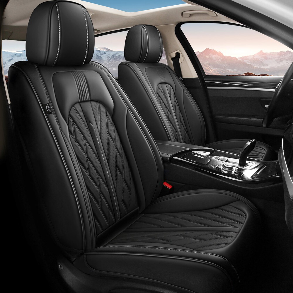 Car Seat Cover Front Rear Set PU Leather Cushion Pad For KIA Sportage 2009-2023