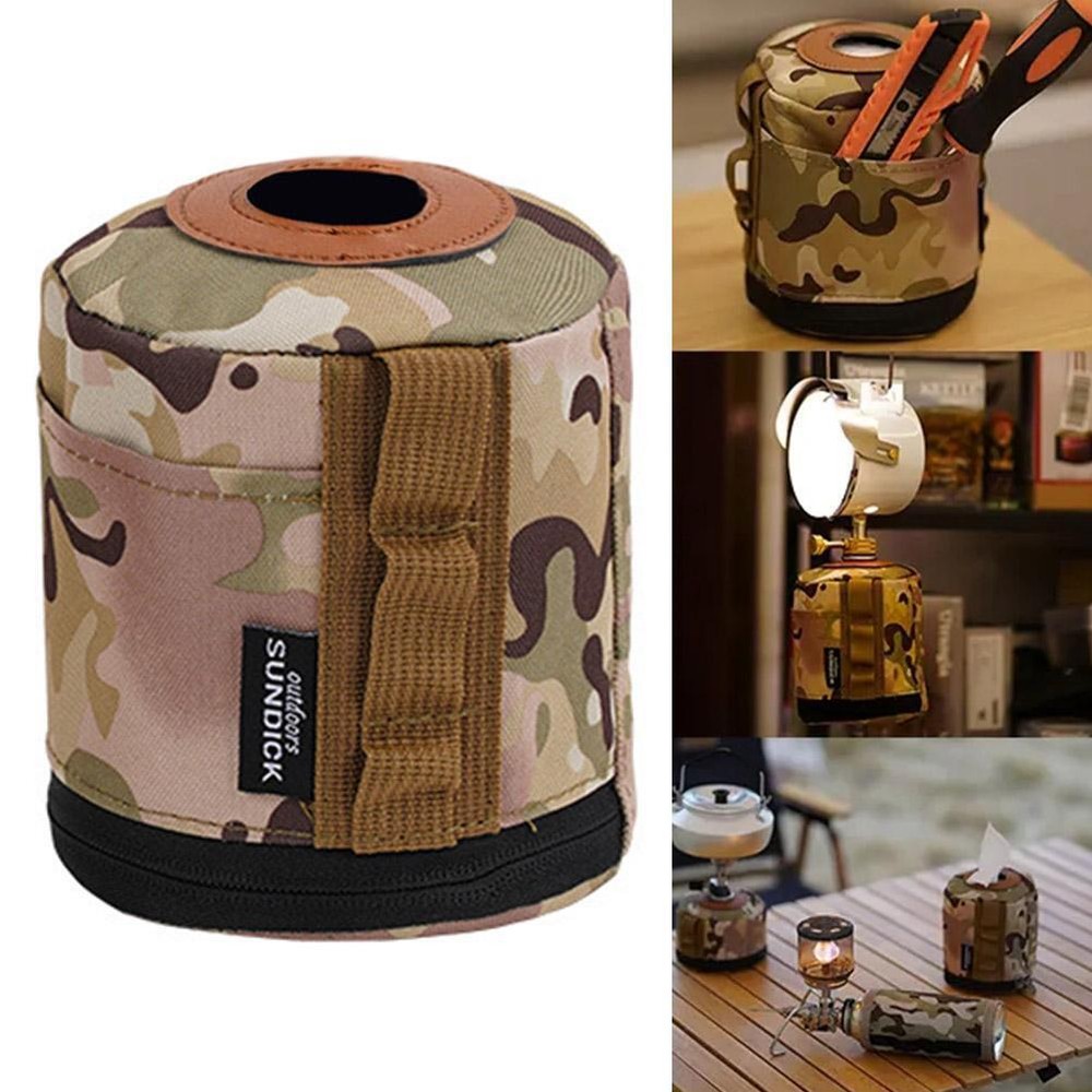 Portable Gas Tank Protective Case Fuel Cylinder Canister Storage Cover E6H8 ж