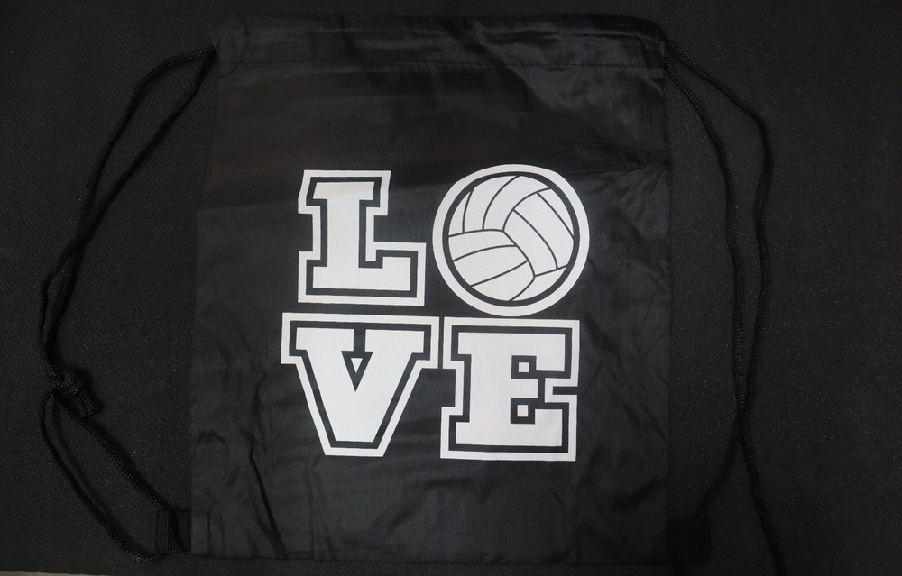 Drawstring Backpack Sports Gym Bag Sackpack Volleyball Team Gifts Portable Trave