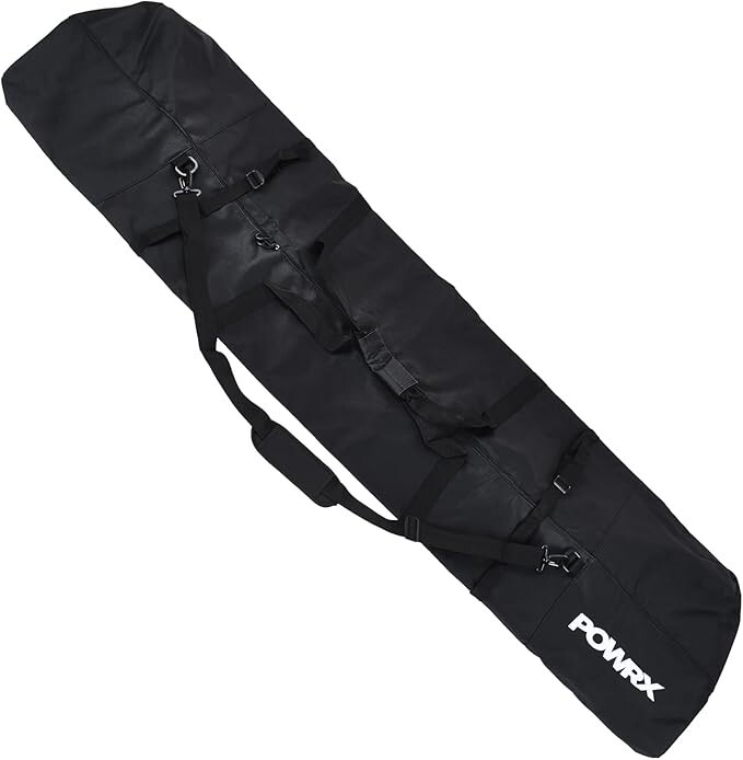 PowerX Padded Snowboard Bags - Two-Piece Combo for Secure Transport