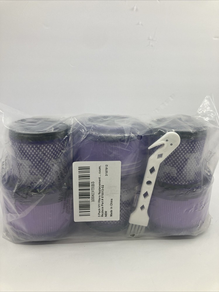 3-Pack Replacement Filters for Dyson V11 V15 Torque Drive Animal Extra Vacuum