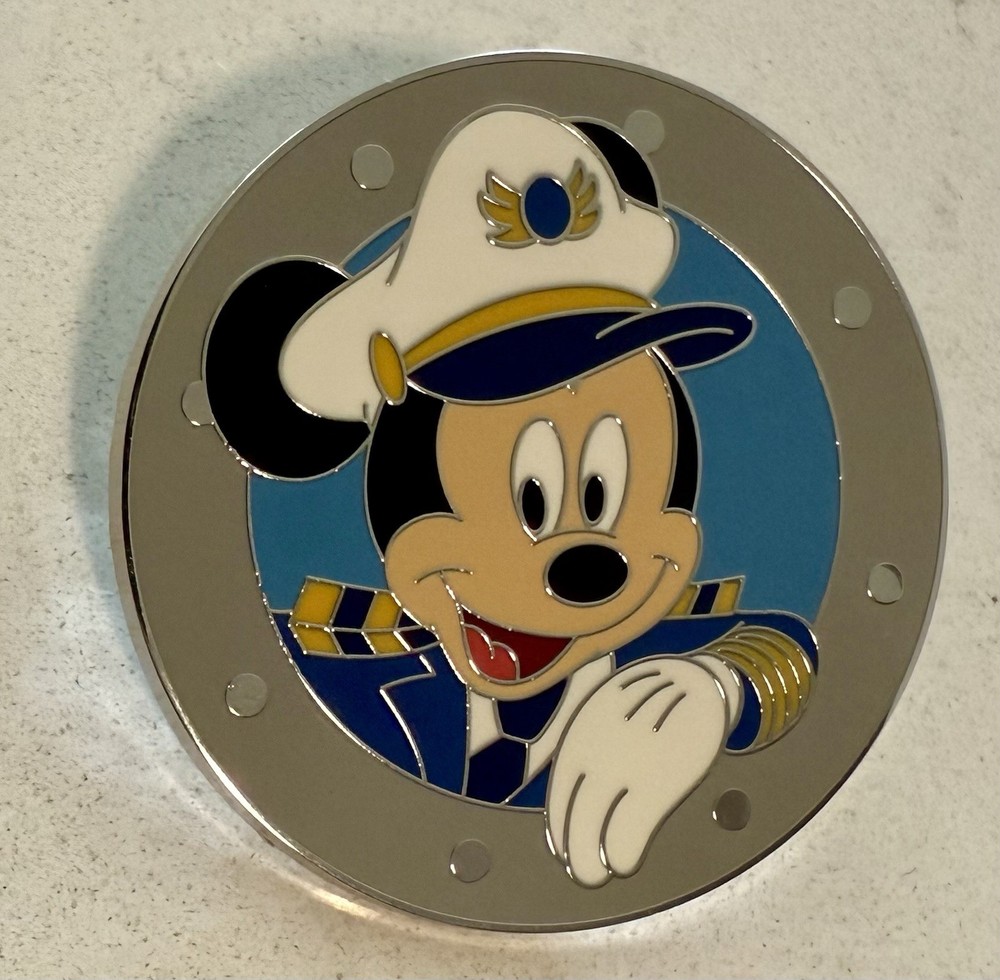 Disney Cruise Line 2024 Porthole Mystery Pin Captain Mickey DCL Exclusive
