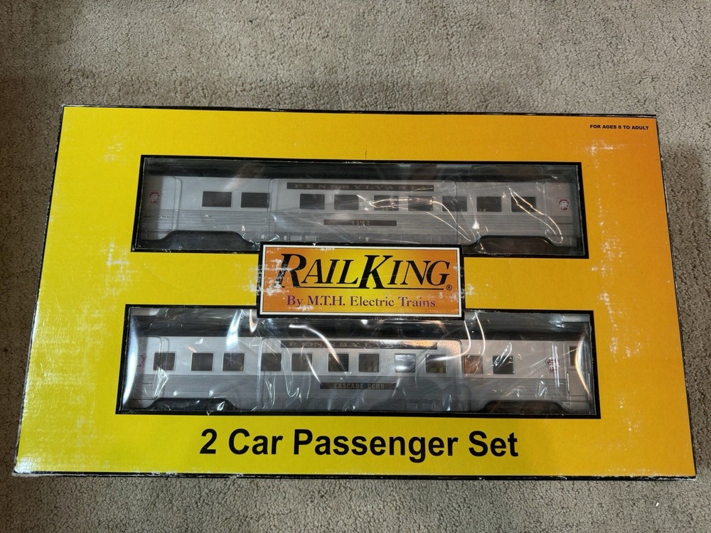 Railking O Gauge Pennsylvania, Streamline, Sleeper/ Diner Passenger  No. 30-6717