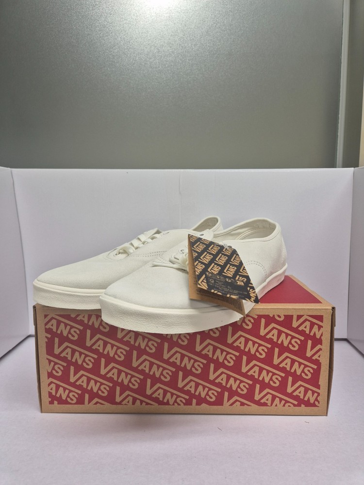 New Vans Authentic Low Pro Suede Off White Sneakers Low-Top Shoes / FAST & SAFE