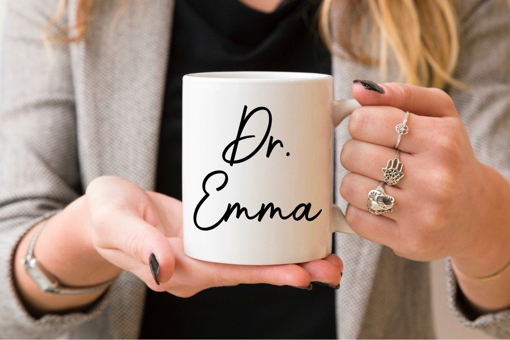 Custom Graduation Gift New Phd Mug Medical School Gift Phd Student Gift Phd Gift