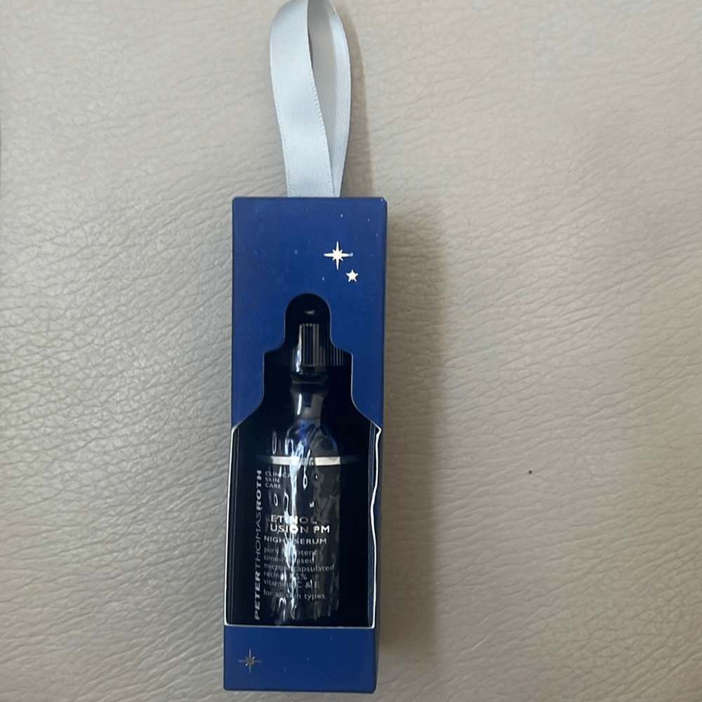 New Sealed Peter Thomas Roth Retinol Fusion PM Night Serum Ornament