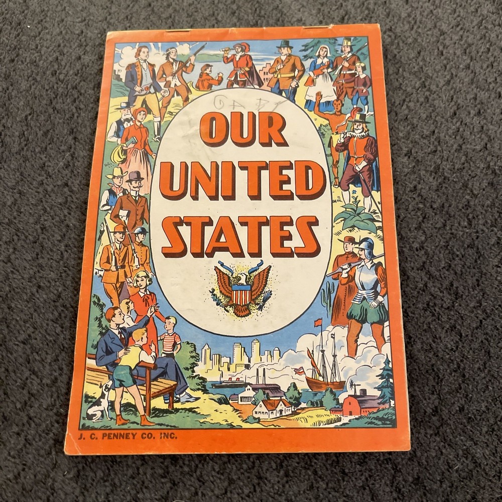 Vintage J.C. Penny Co Our United States USA Patriotic Brochure D28