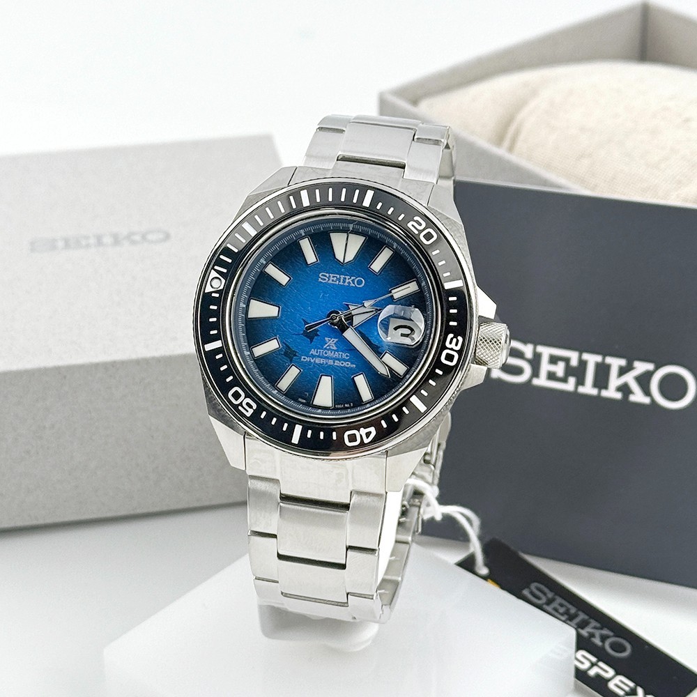 Seiko Prospex Special Edition Save the Ocean Men's Automatic Watch SRPE33