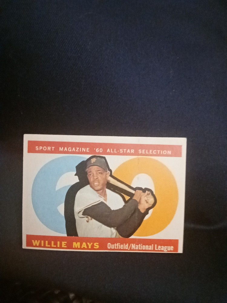 1960 Topps Willie Mays All Star