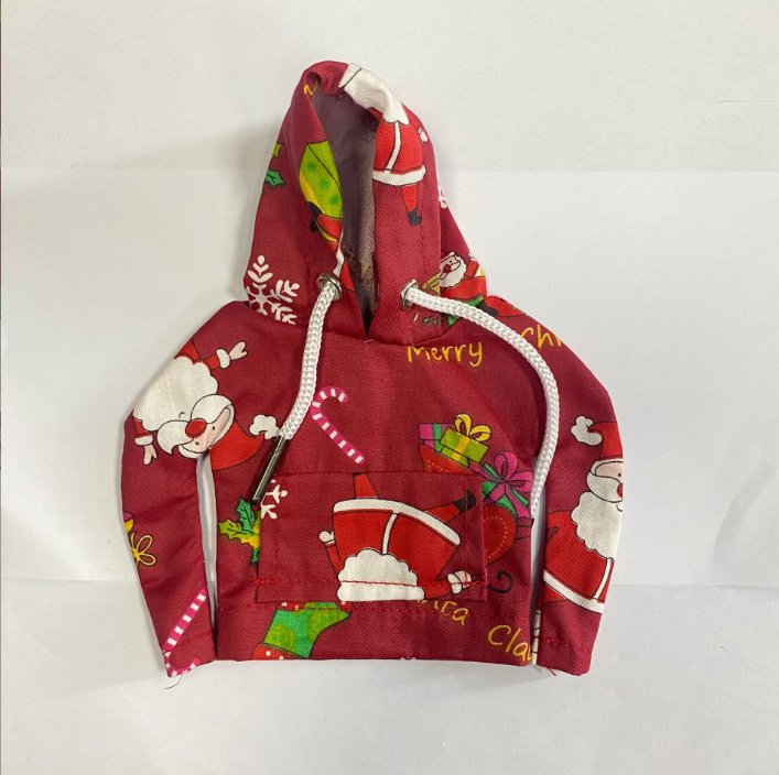 Hot Sale Car Shifter Cover Christmas A Style Mini Hoodie Shifter Grip Cover 1pc-image