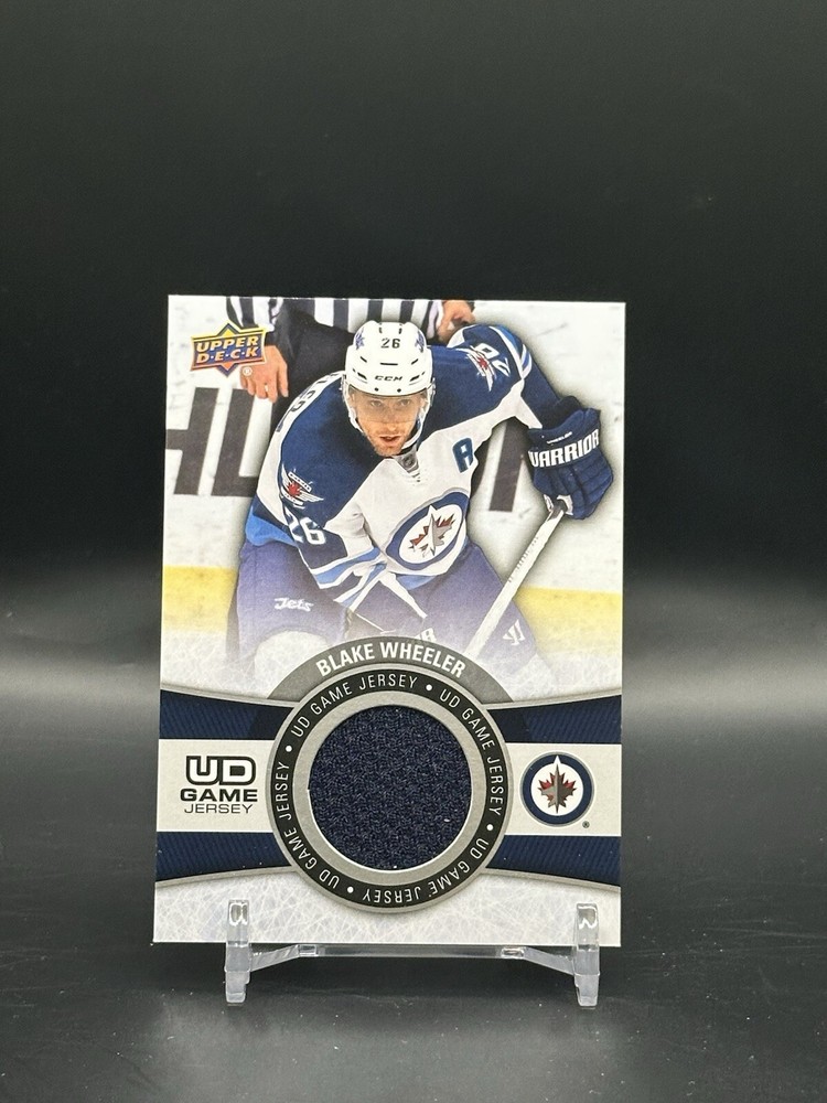 2015-16 Upper Deck UD Game Jersey Blake Wheeler MEM Hockey Card