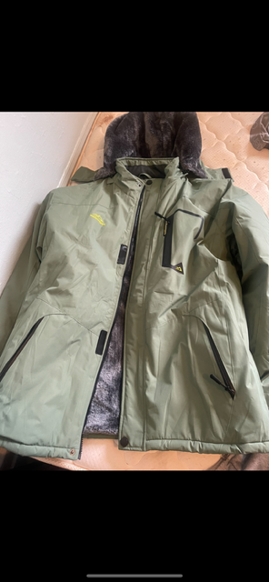 Vintage Green Ski Jacket for Men