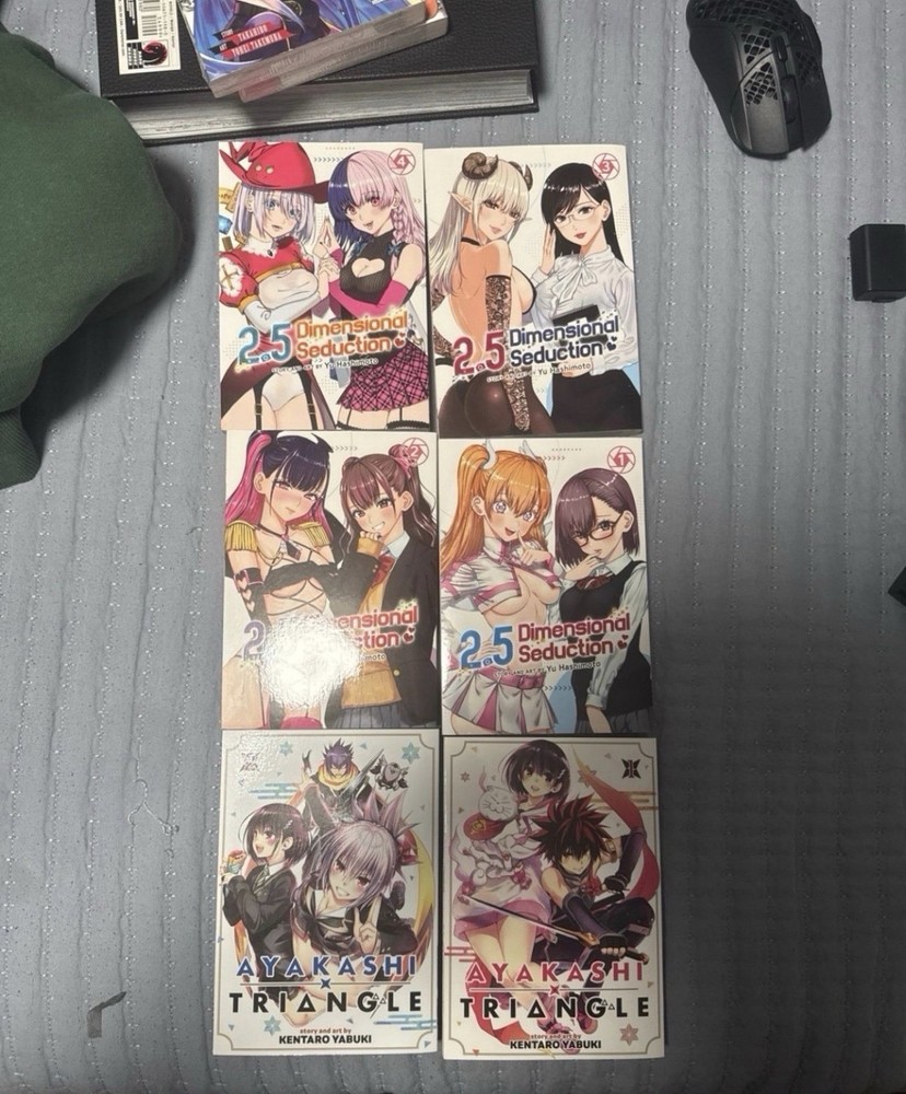 Erotic Manga And Light Novel Set 2.5