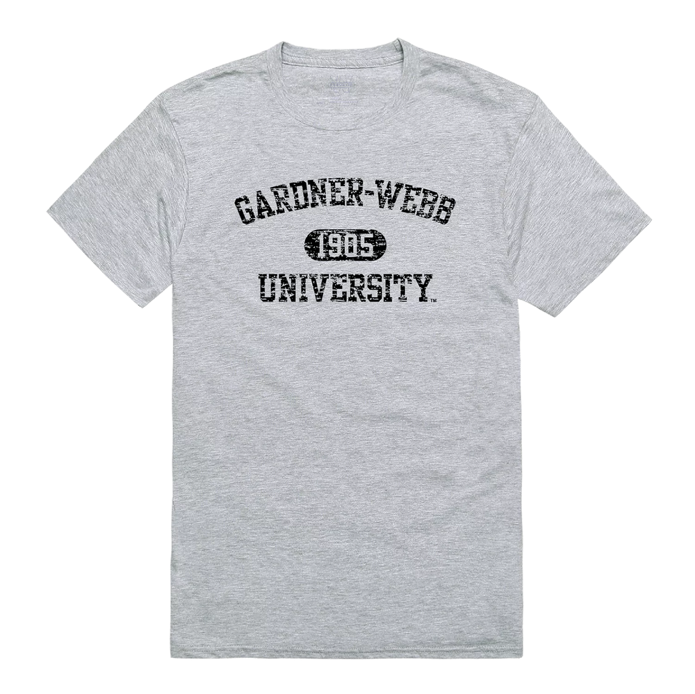 Gardner Webb GWU Bulldogs NCAA Distressed Arch Vintage College Tee