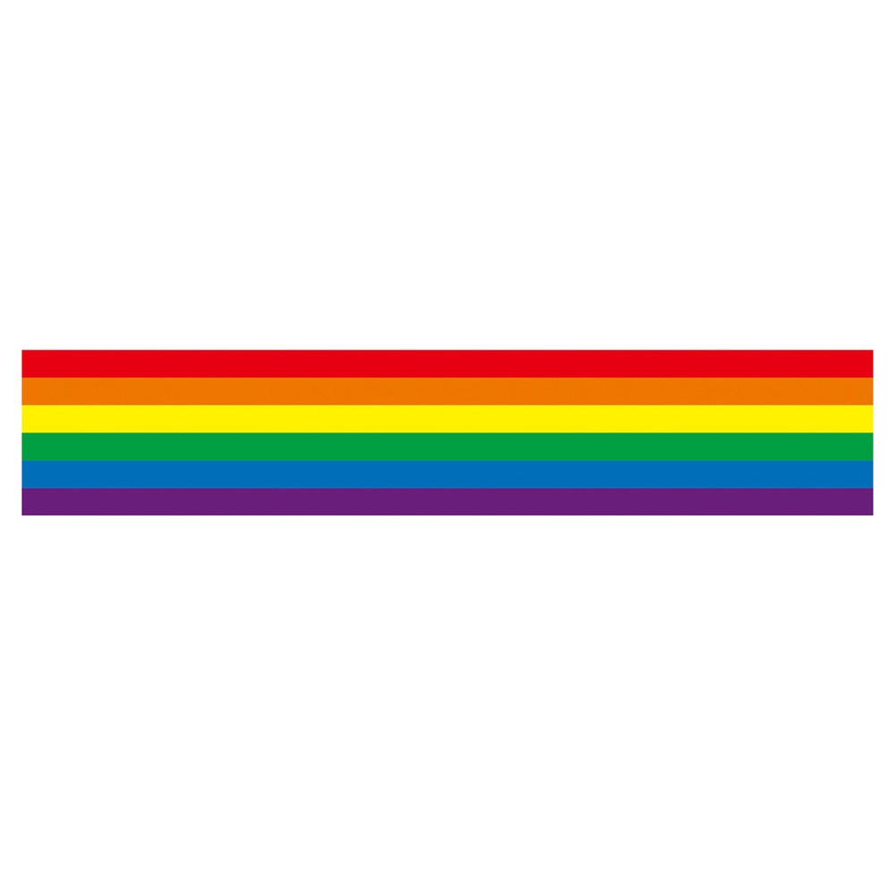 Rainbow Table Runner Rainbow Stripes Table Runner Pride Day Table Runner-image