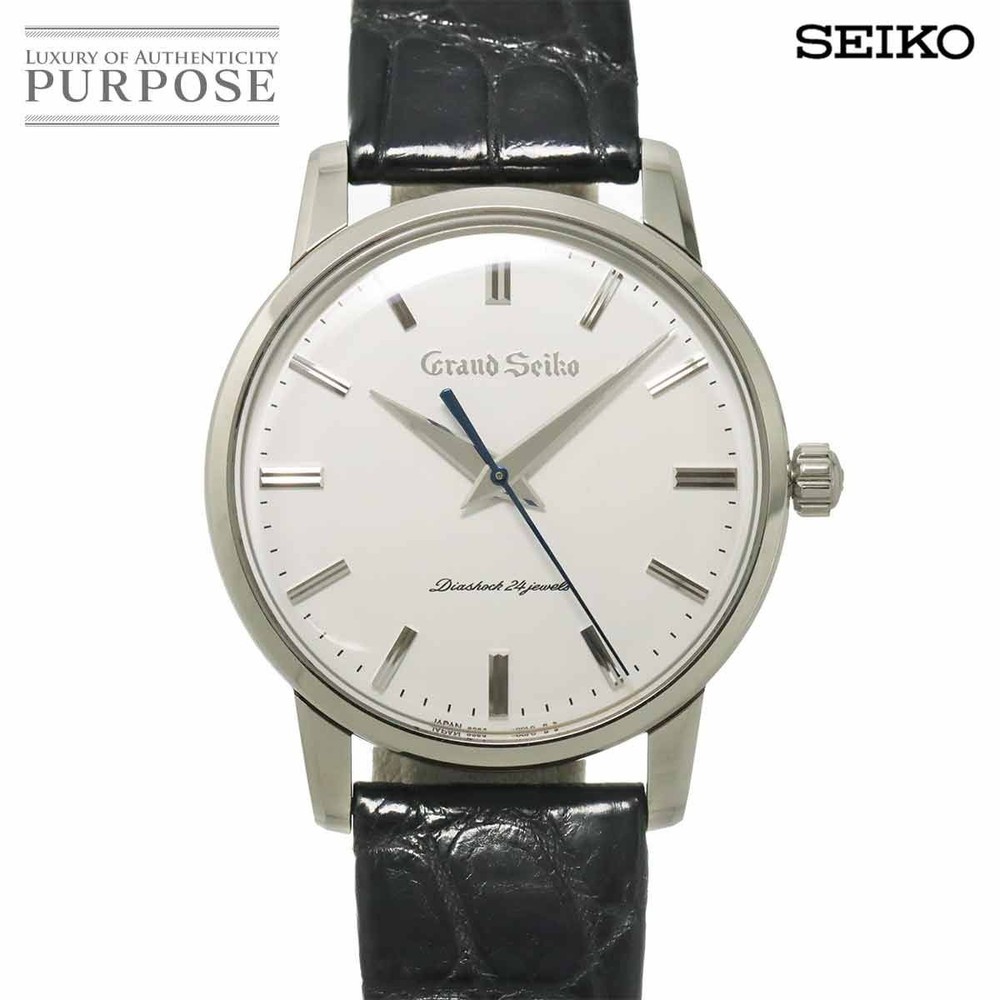 Grand Seiko SBGW253 Hand Wound Watch World Limited 1960 Mens White Dial