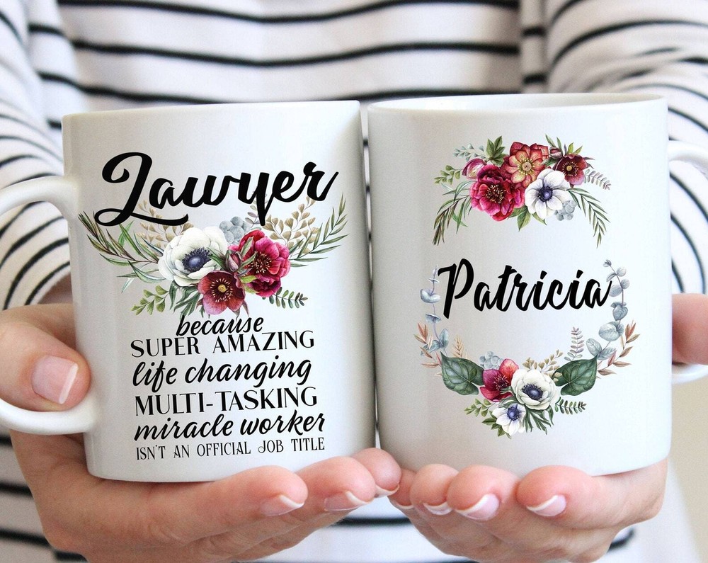 Lawyer Gift Mug For Women L Retirement Thank You Appreciation Birthday Christmas