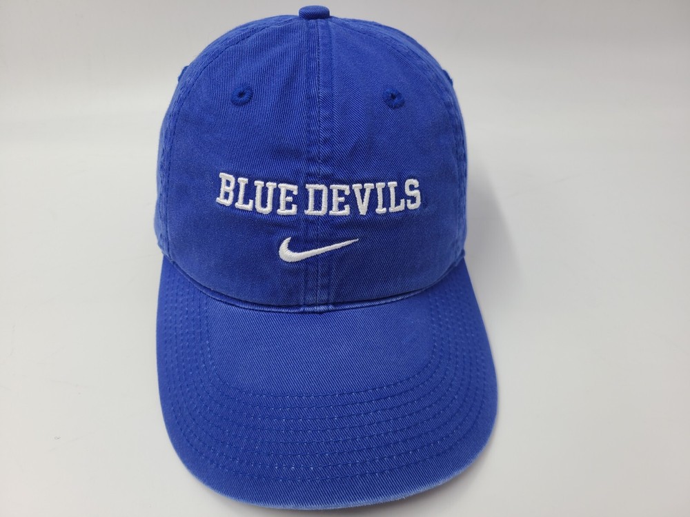 Duke University Blue Devils Nike Center Swoosh Strapback Adjustable Hat Cap NCAA
