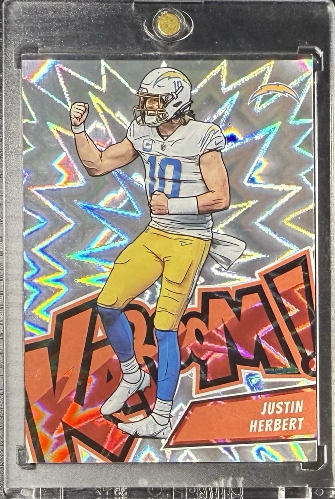 2023 Panini Absolute Justin Herbert Vertical Kaboom Sp #K7 Chargers