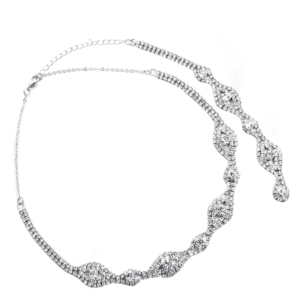 Y Necklace Long Chain Delicate Pendant Fine Workmanship Bride Miss