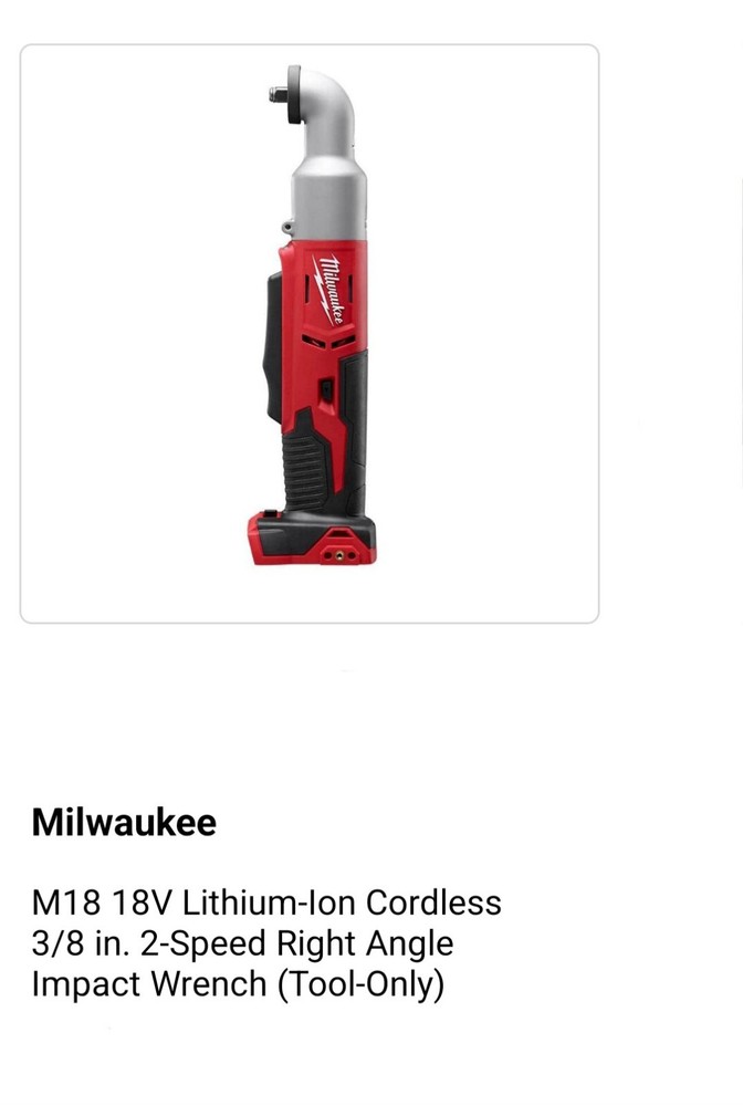 Milwaukee M18 Cordless 2-Speed 3/8