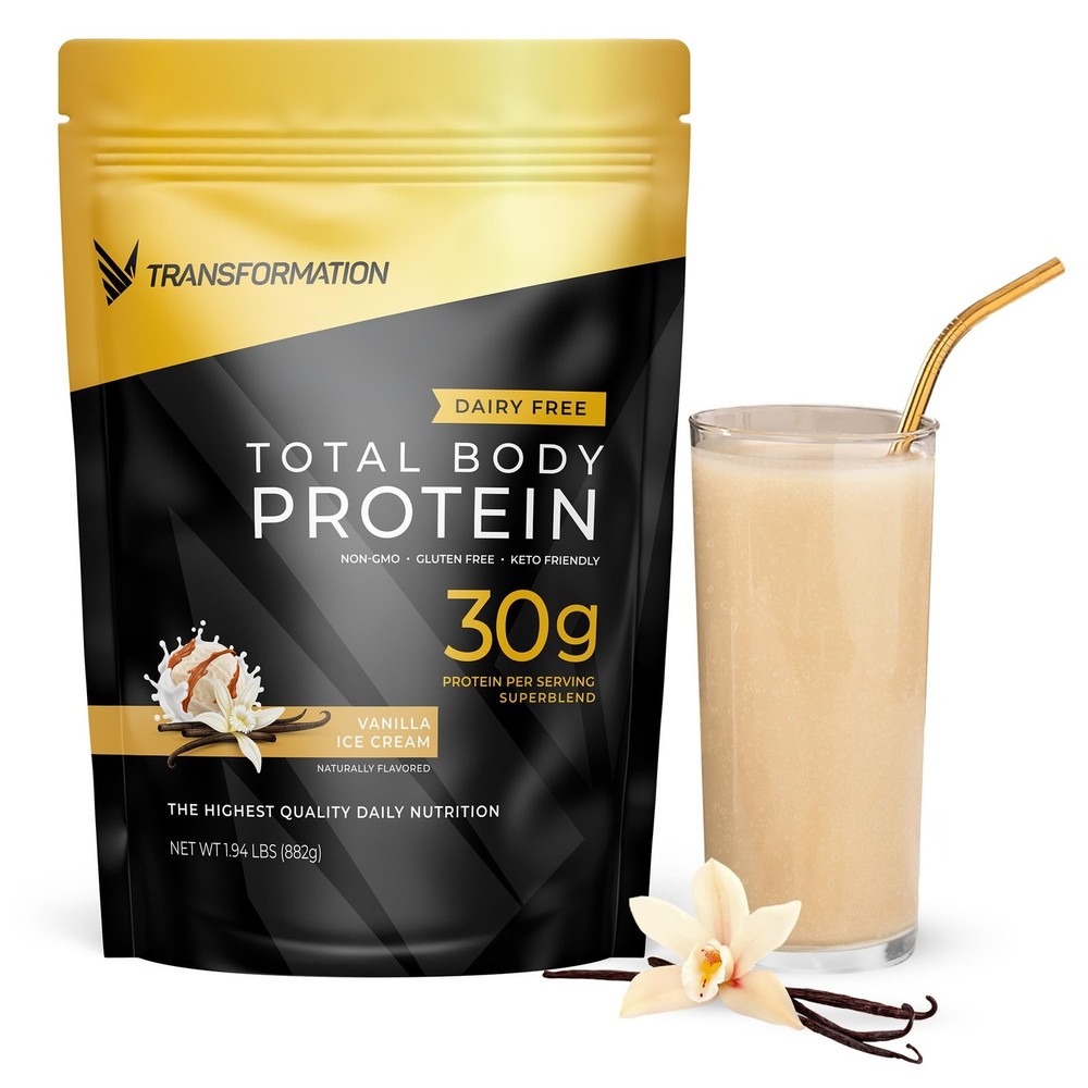 Transformation Protein Super Blend | Egg White, Collagen Peptides, and Plant ...