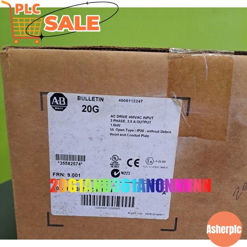 1PCS NEW 20G1AND361AN0NNNNN AC Drive in stock