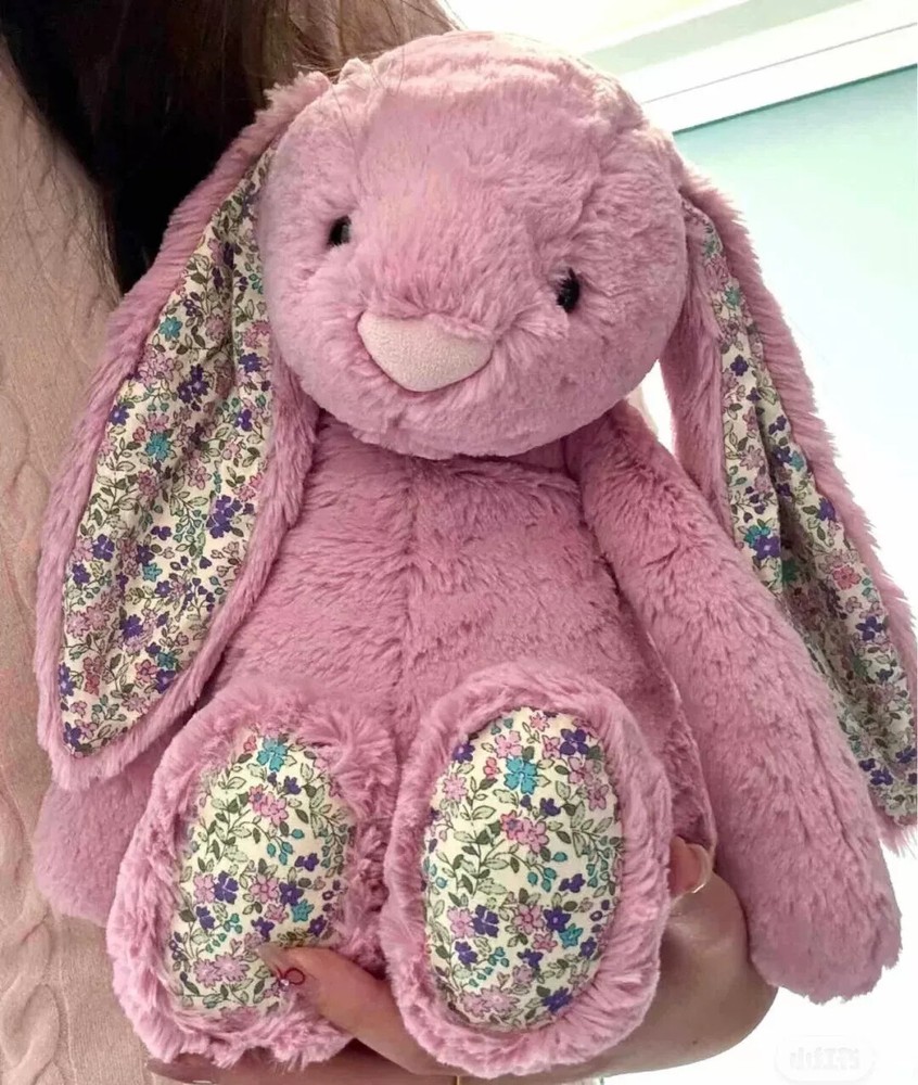 BASHFUL TULIP PINK BUNNY RABBIT Soft Sweet Stuffed Plush Toy Gift for Birthday