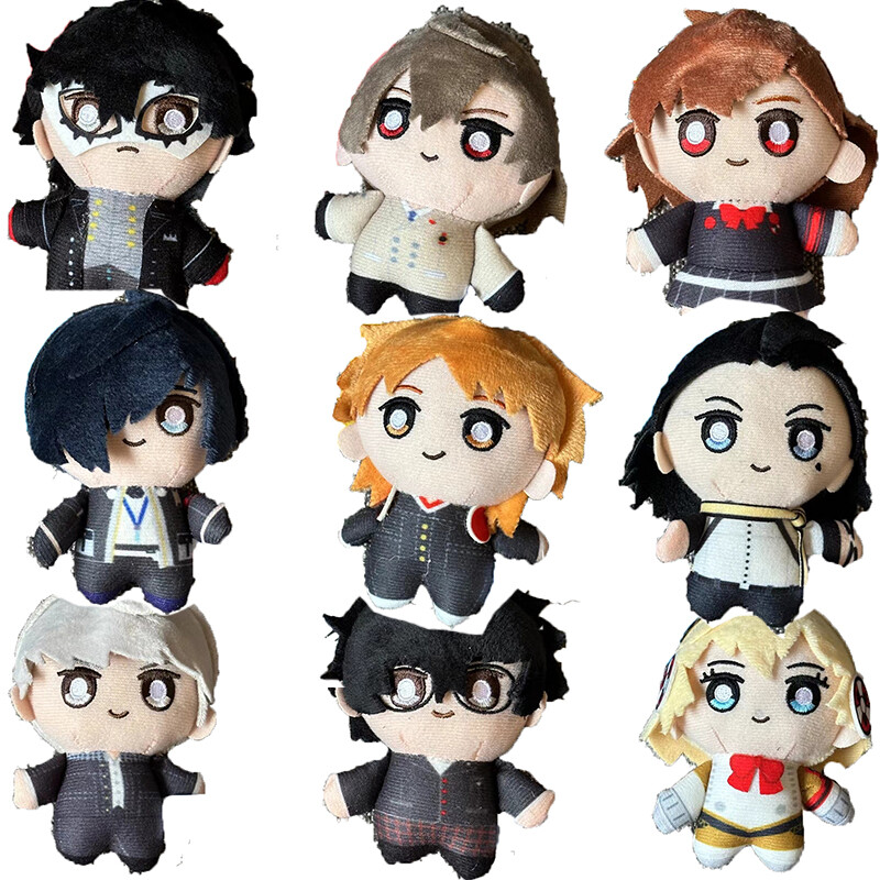 Amamiya Ren Joker Doll Keychain Yu Narukami Anime Plush Toys Pendants Club Gift