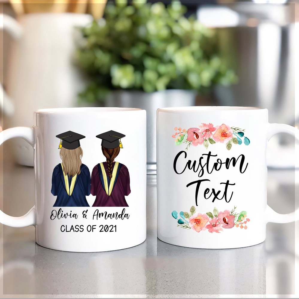 Personalized Graduation Coffee Mug Graduate Gift Ideas Bachelor Gifts Class Of