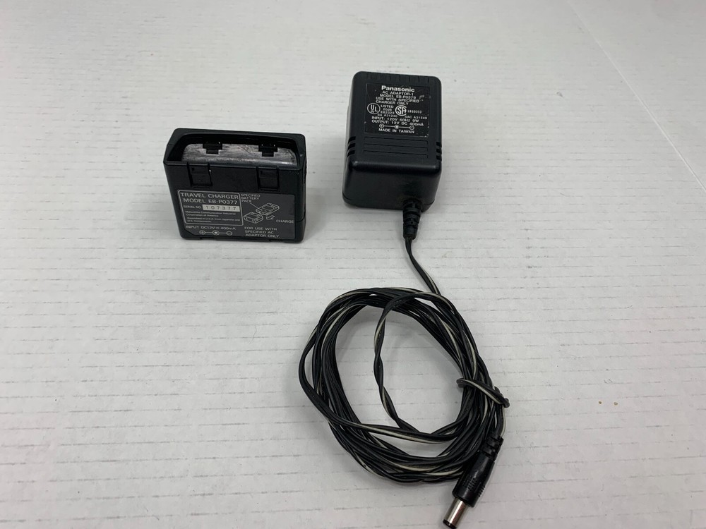 Panasonic EB-P0377 12V 400mA Travel Charger and Power Supply  