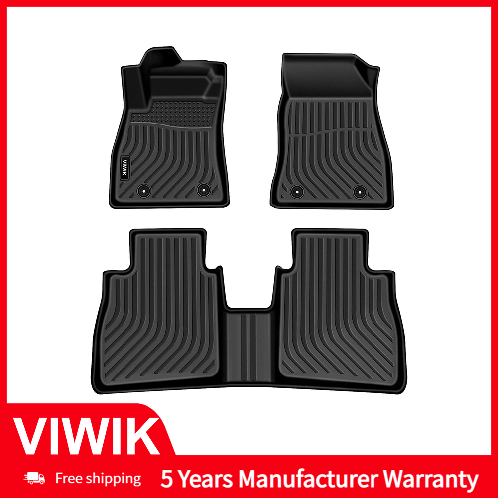 For 14-19 Nissan Sentra/Sylphy TPE Rubber Black Replacement Floor Mats Liner