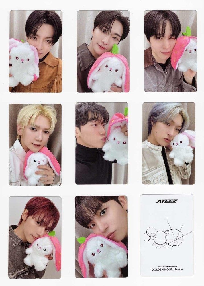 ATEEZ - GOLDEN HOUR Part.4 Pocaalbum [KQ SHOP] PREORDER EXCLUSIVE PHOTOCARD